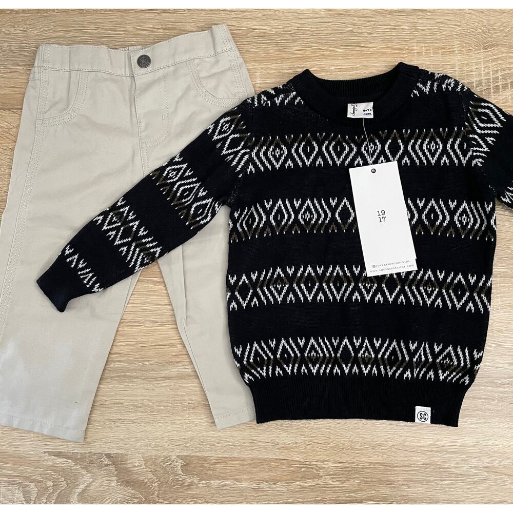 Baby Boys Outfit Size 12 Months - 2 Pieces